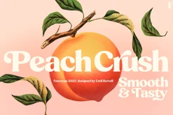 Peach Crush Serif Typeface
