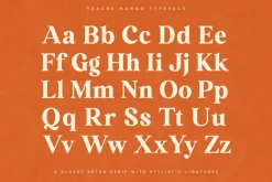 Peache Mango - Classy Retro Serif