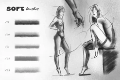 Pencil Photoshop Brushes