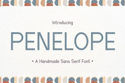 Penelope - Modern Sans Serif Font