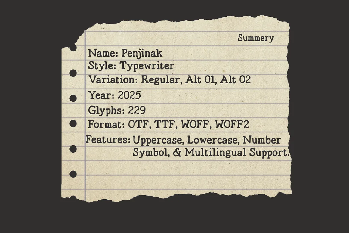 Penjinak Typewriter