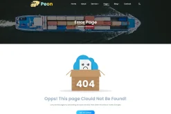 Peon - Logistic PSD Template