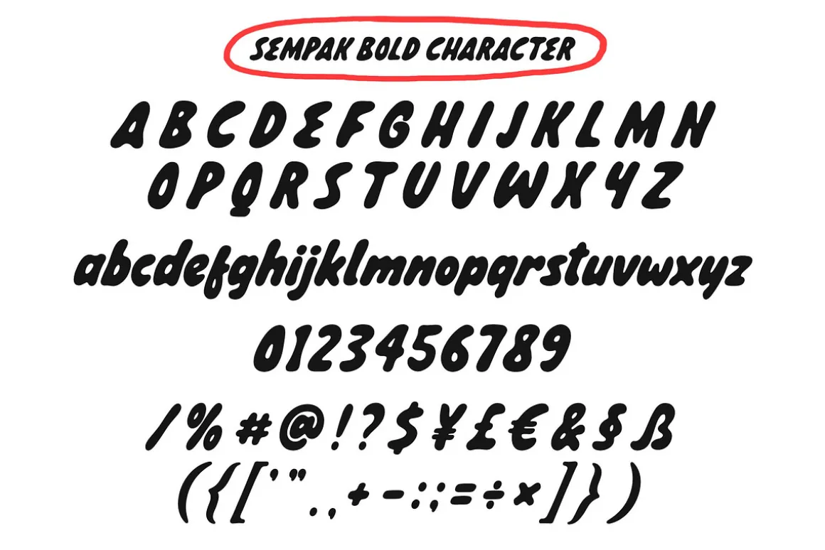 Perfect Charm an Unique Marker Font