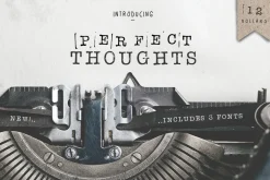 Perfect Thoughts Font