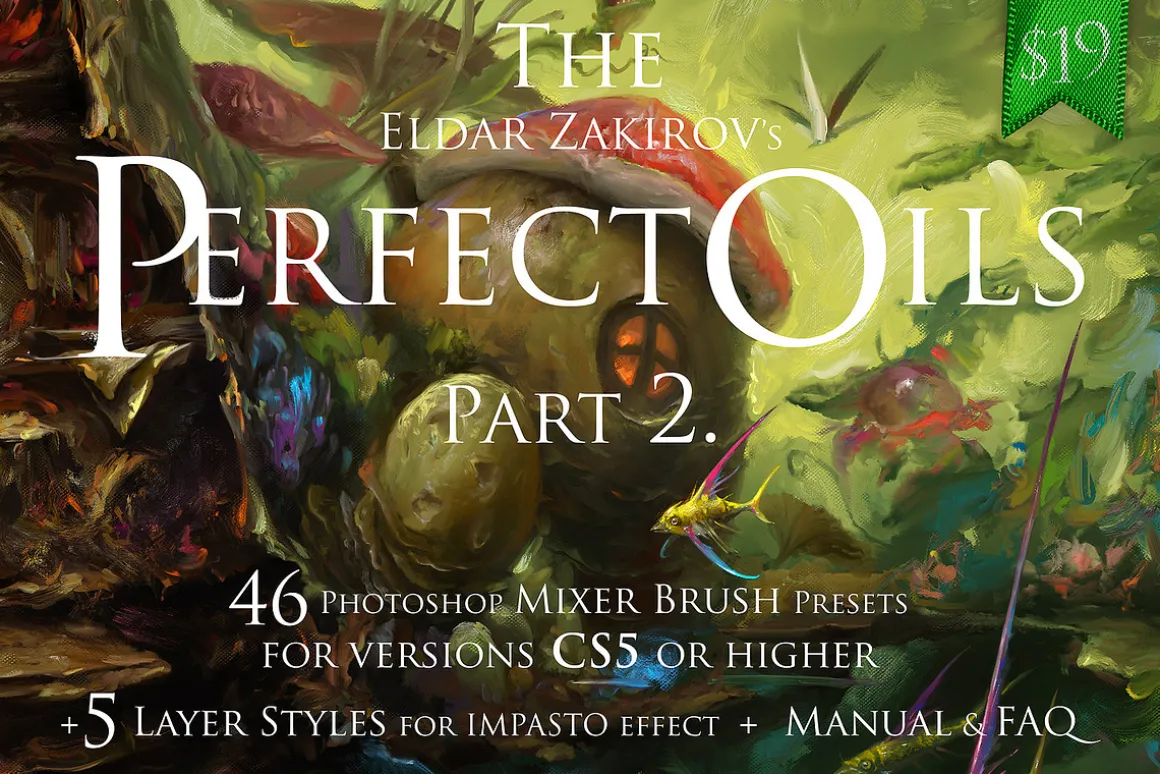 Perfect Oils Part2: 46+ MixerBrushes