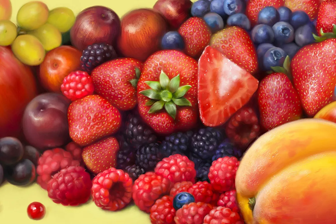 Perfect Oils. 24 Photoshop Brushes