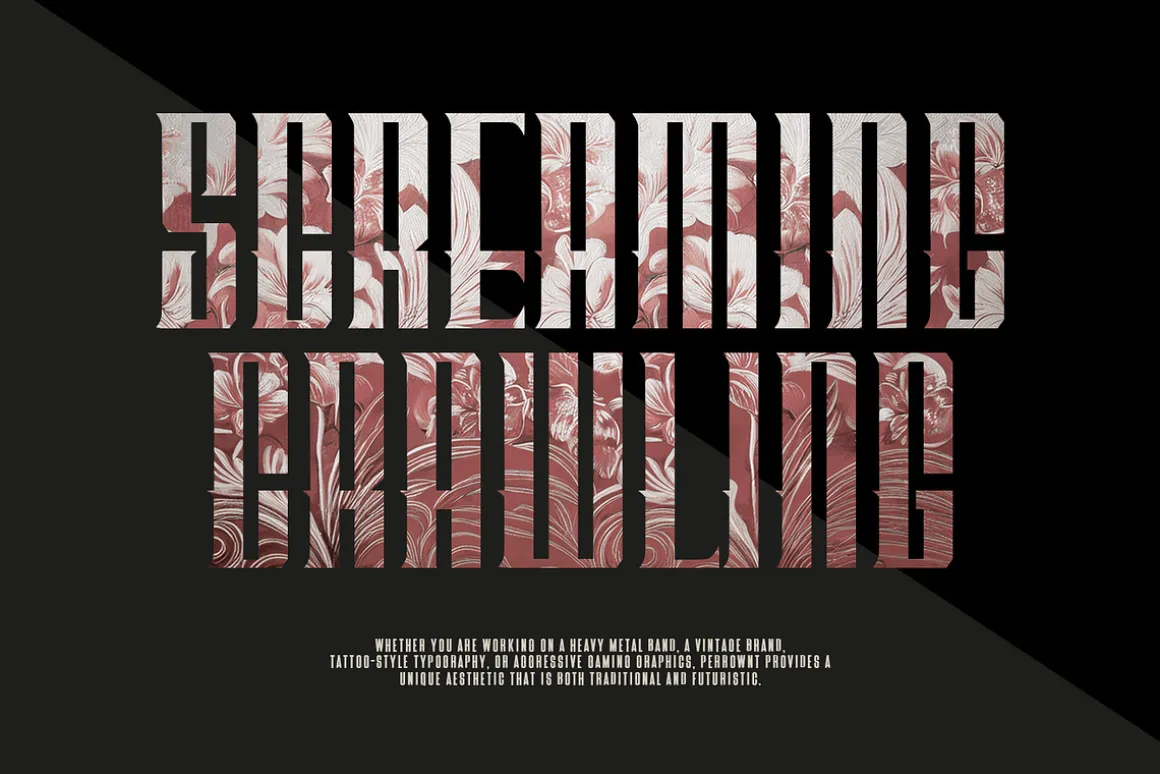 Perrownt Bold Modern Blackletter