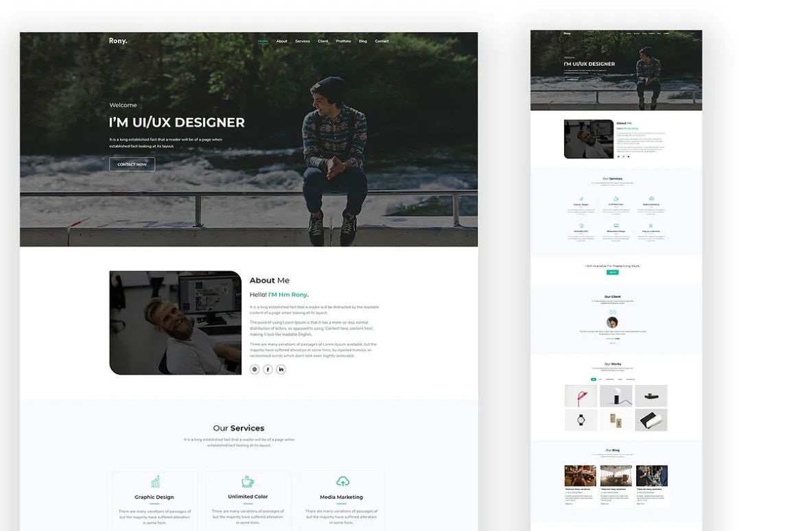 Personal Portfolio Web Template