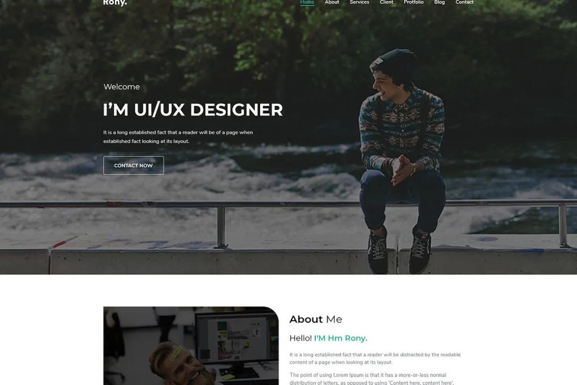 Personal Portfolio Web Template