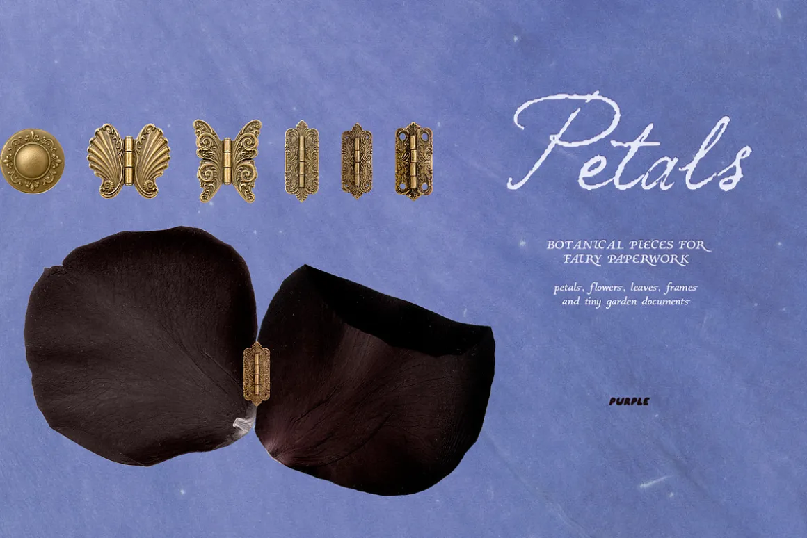 Petals Garden Collage Kit