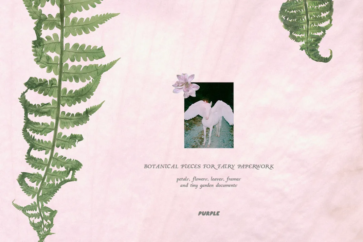 Petals Garden Collage Kit