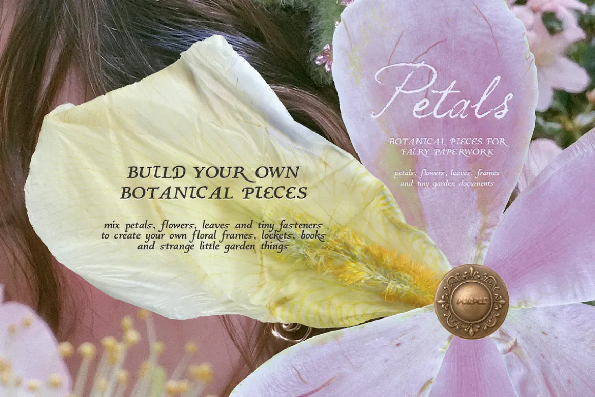 Petals Garden Collage Kit