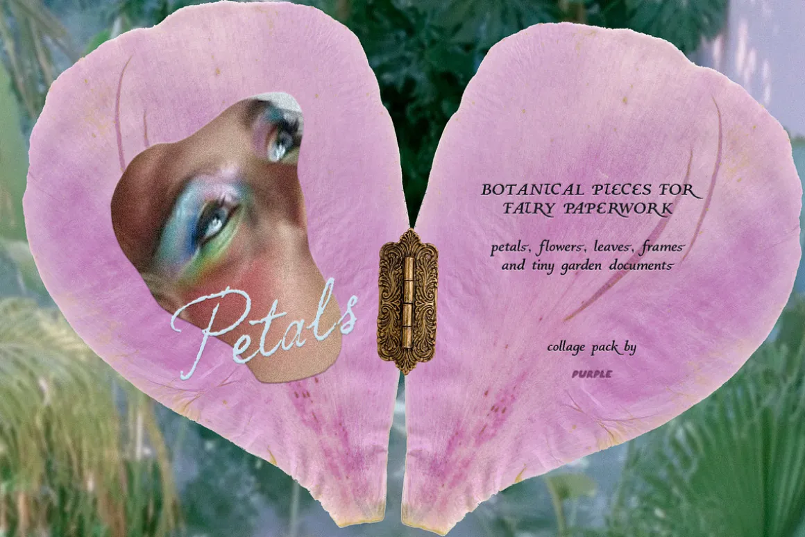 Petals Garden Collage Kit