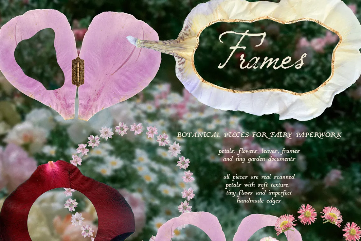 Petals Garden Collage Kit
