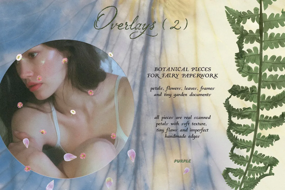 Petals Garden Collage Kit