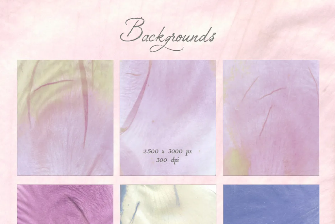 Petals Garden Collage Kit