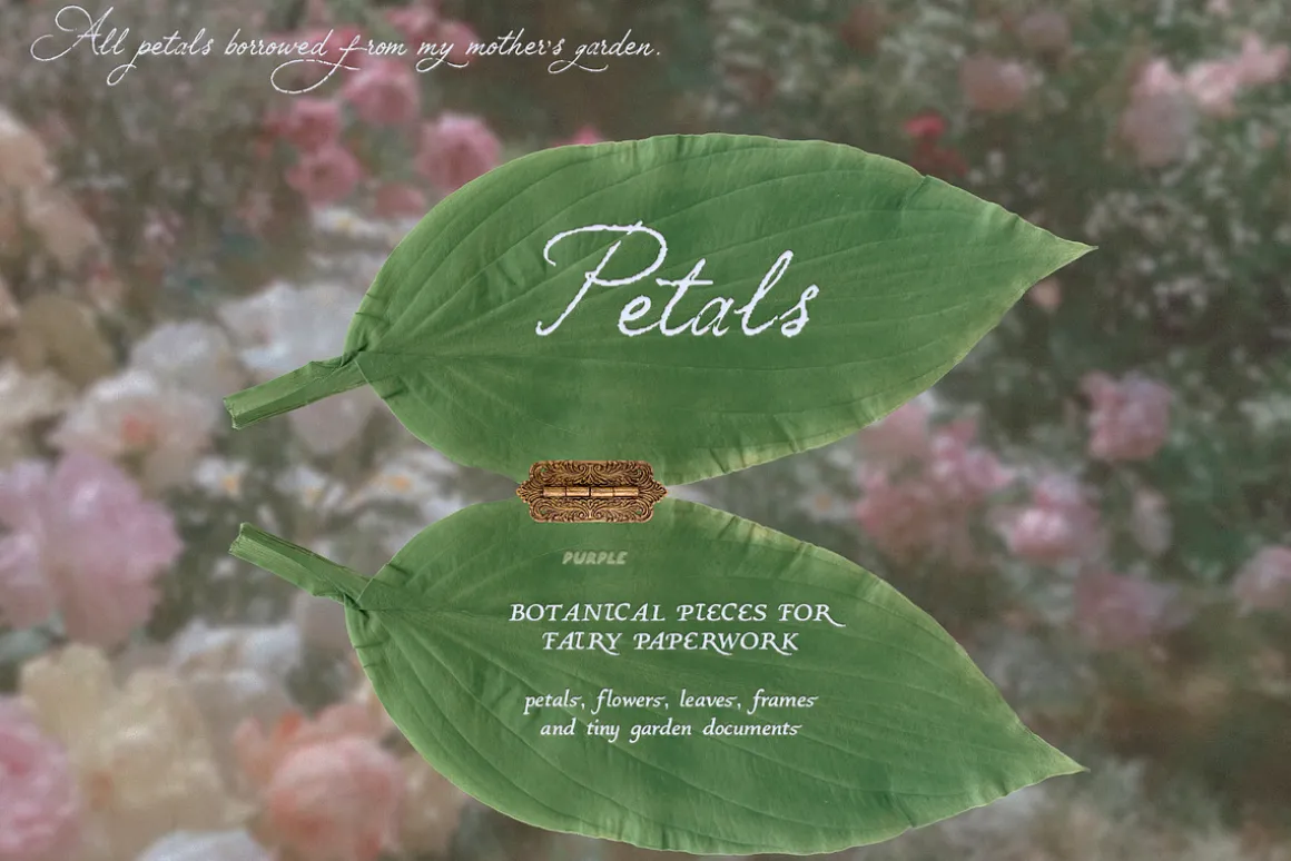 Petals Garden Collage Kit