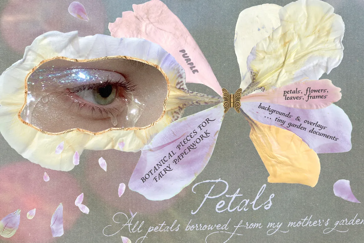 Petals Garden Collage Kit
