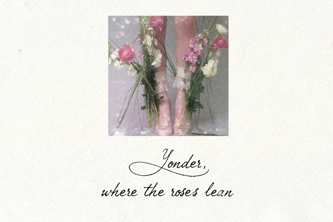Petal Yonder: Airy Script Font