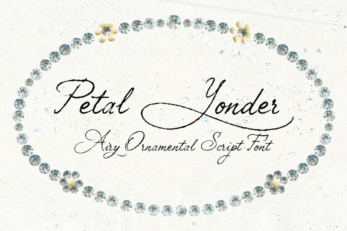 Petal Yonder: Airy Script Font