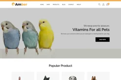 Pet Care Shopify Theme - Amber