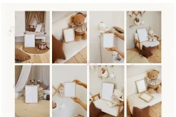 Petit Bébé Nursery Frames Mockups