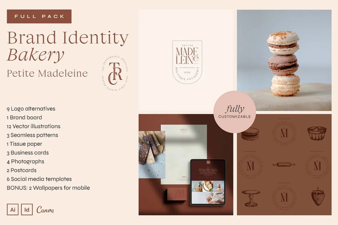Petite Madeleine | Full Brand Pack