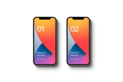 Phone 12 - 20 Mockups Scenes