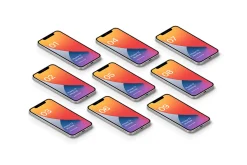 Phone 12 - 20 Mockups Scenes