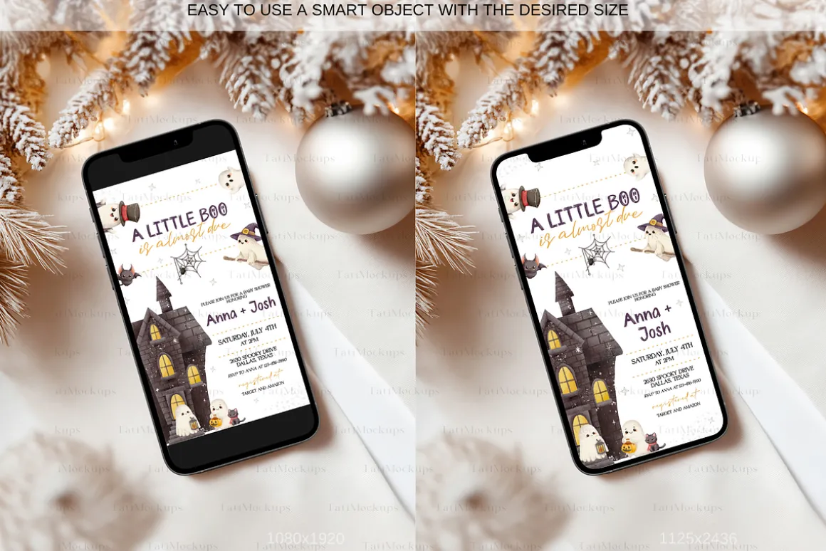 Phone Screen Mockup, Smartphone Mock