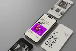 Phone Screen Presentation Mockup