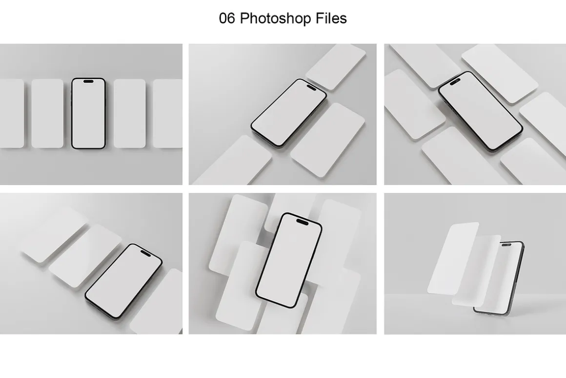 Phone Screen Presentation Mockup