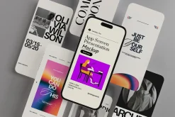 Phone Screen Presentation Mockup