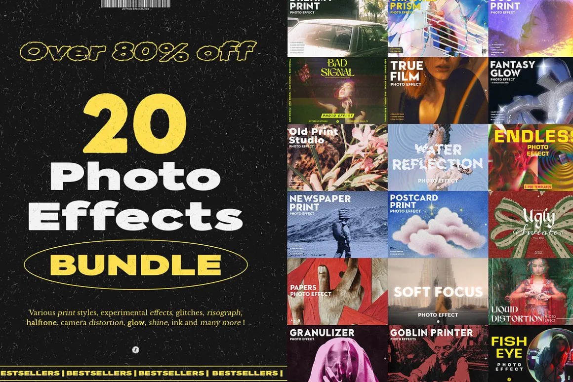 20 Photo Effects Bundle