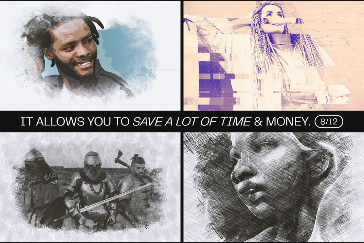 12 Photo Effect Templates