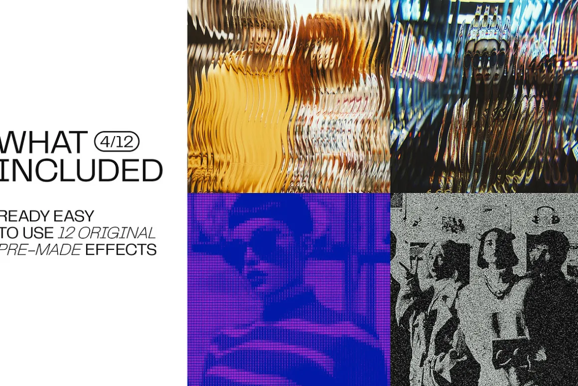 12 Photo Effect Templates