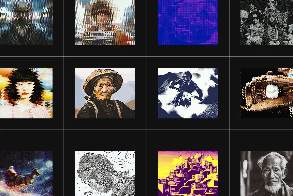 12 Photo Effect Templates