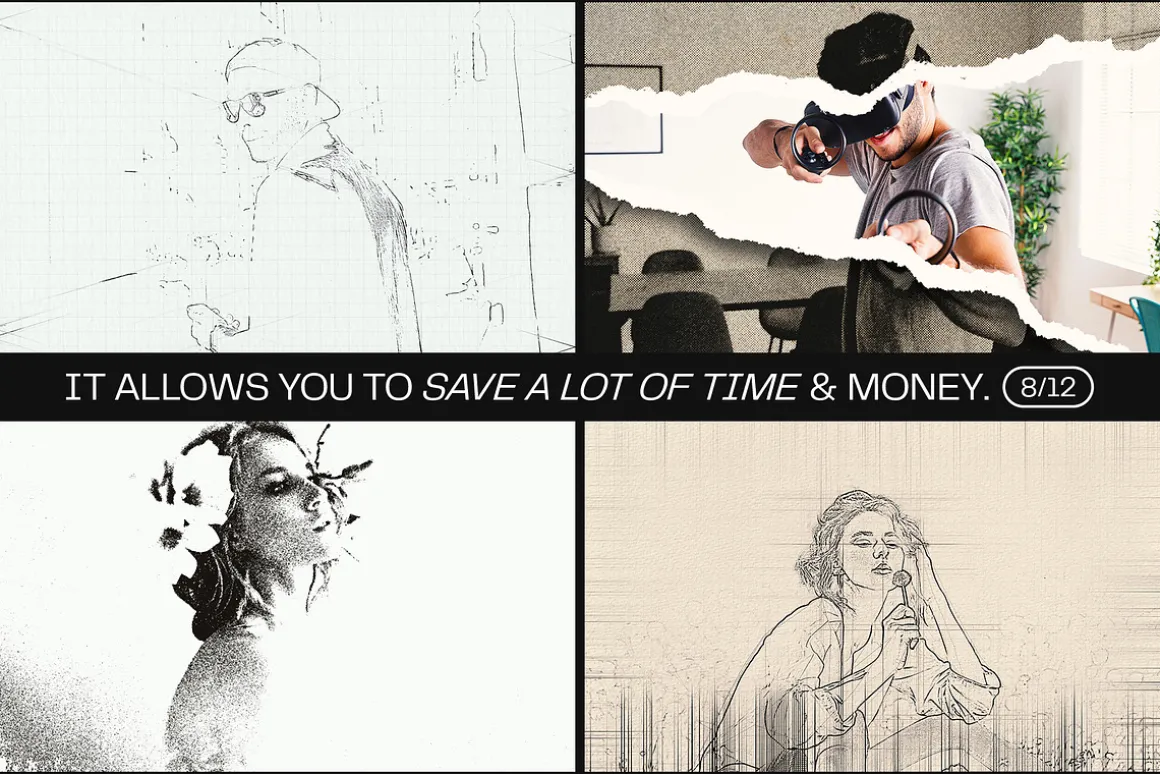 12 Photo Effect Templates