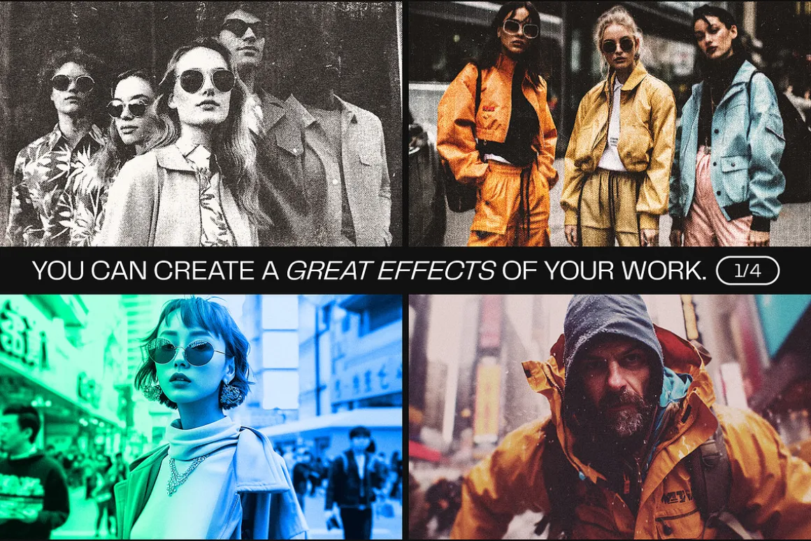 12 Photo Effect Templates