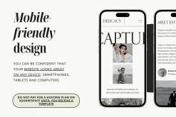 Photographer Squarespace Template