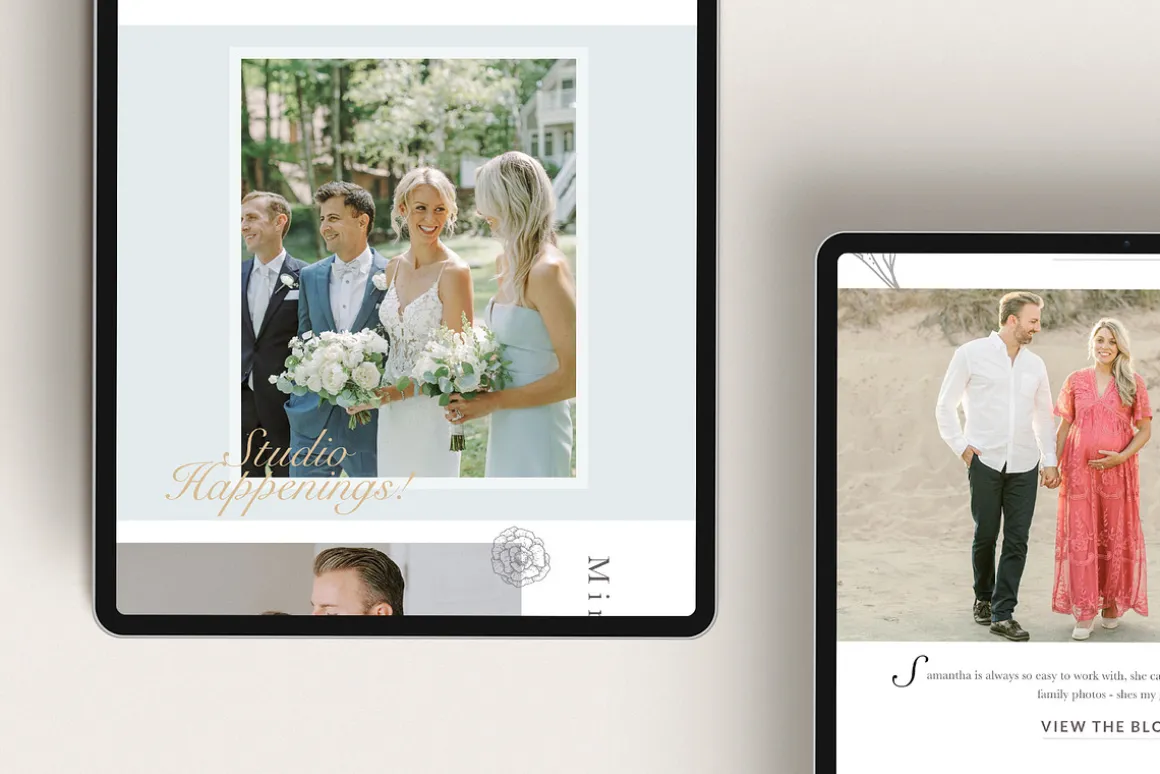 Photography Email Template