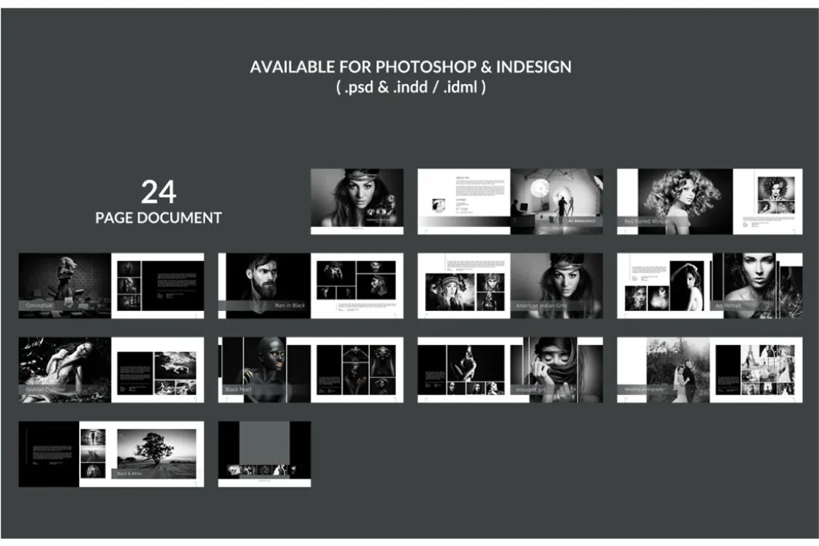 Photography Portfolio Template