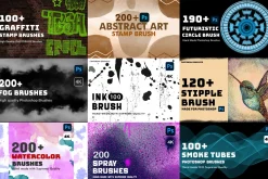 5000+ Photoshop Brushes Mega Bundle