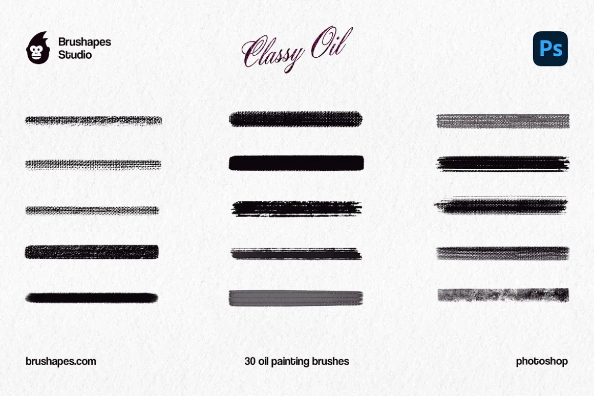 Photoshop Classy Oil Brushes