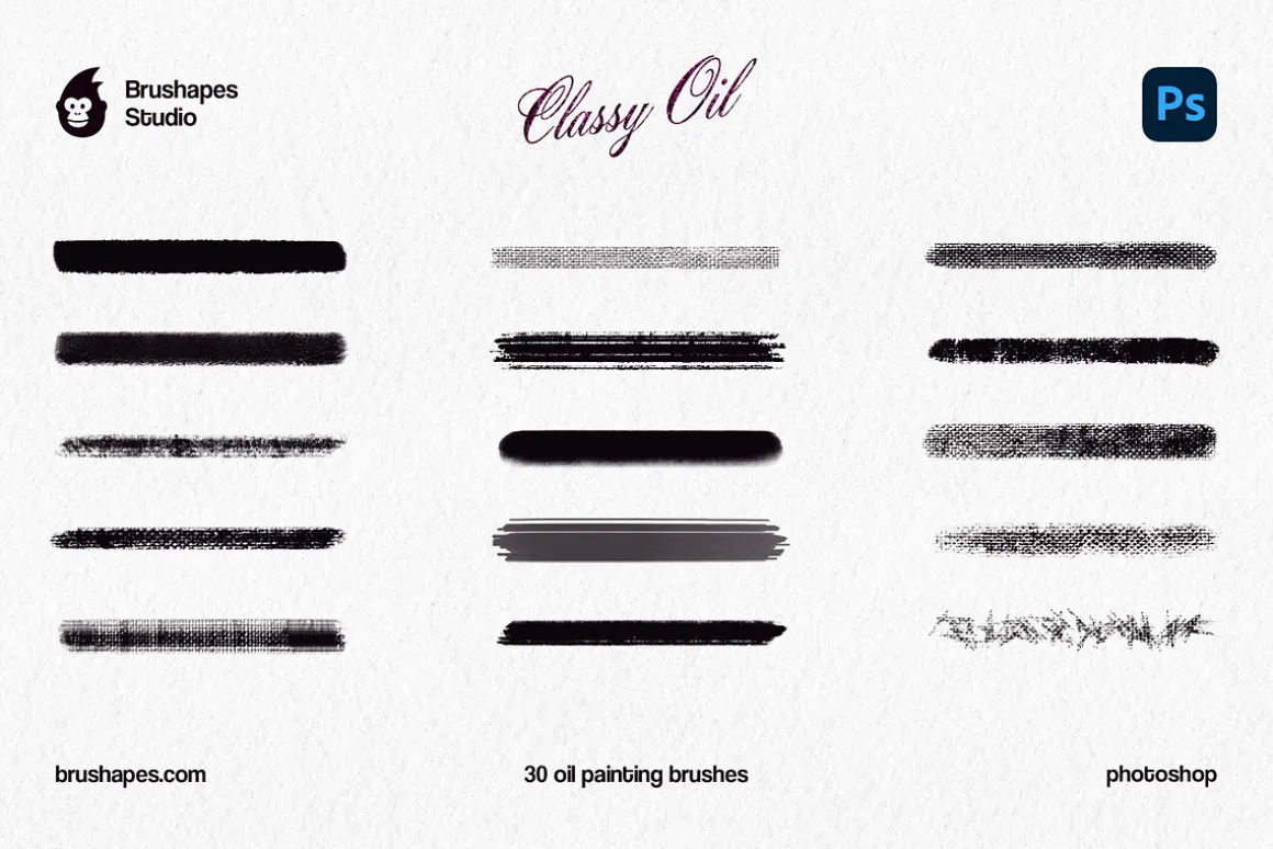 Photoshop Classy Oil Brushes