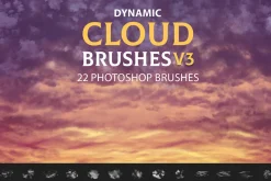 Photoshop Cloud Brushes V3