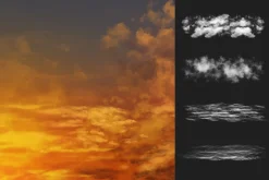 Photoshop Cloud Brushes V3