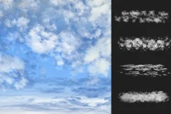 Photoshop Cloud Brushes V3