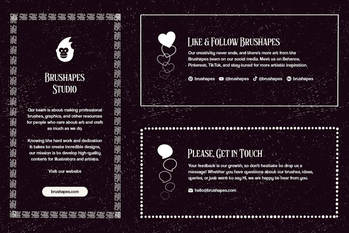 Photoshop Craftsman Linocut Brushes