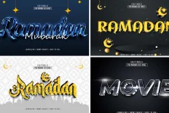 Photoshop 3D Editable Text Effect